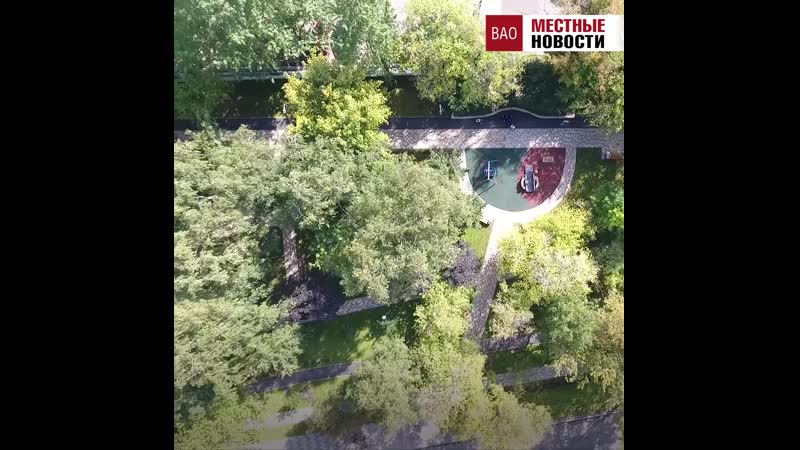 Сквер русские узоры