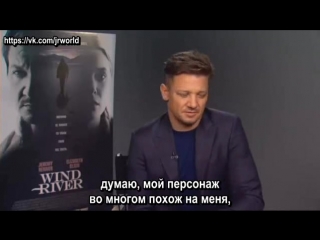 Jeremy renner for fox 34 (lubbock, tx) (рус суб )