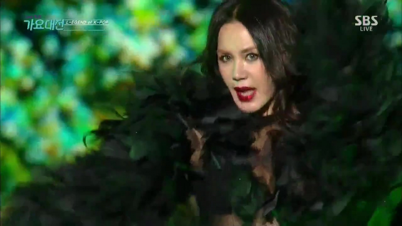 161226 uhm jung hwa 엄정화 dreamer @ 2016 sbs 가요대전 gayo daejun