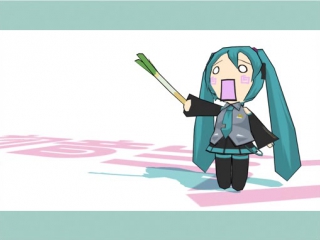 A world rife with hachune miku