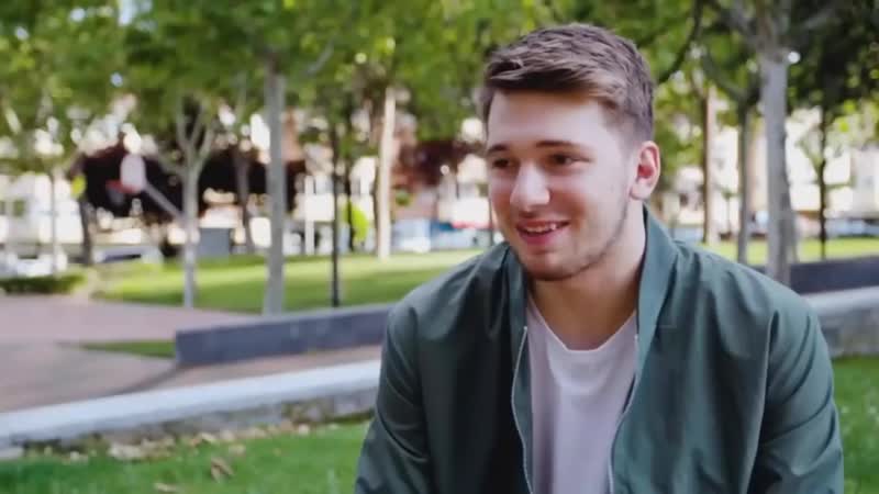 Лука дончич за кулисами перед драфтом нба