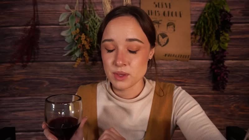 [amy kay asmr] tavern wine tasting asmr 🍷