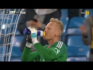 Crazy goal from midfield by goalkeeper håkon opdal hd