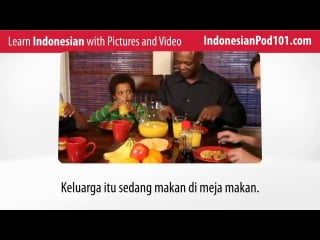 Learn indonesian with pictures and video talking about your daily routine in indonesian (belajar bahasa indonesia berbicara