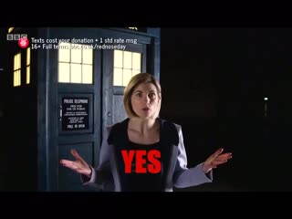 Jodie featured in a new clip for rednoseday jodiewhittaker doctorwho