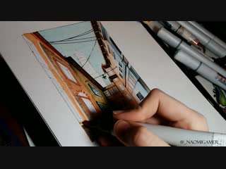 Рисуем маркерами верону новые открытки ◆draw markers verona new postcards◆