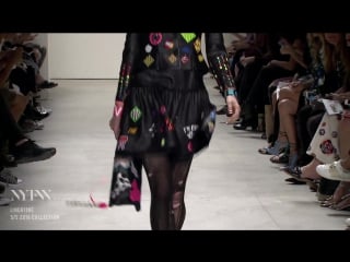 Alexandra karpova for libertine at new york fashion week s/s 2016