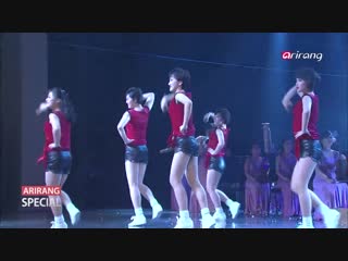 Beautiful north korean girl group moranbong performs dash to the future in south korea+english