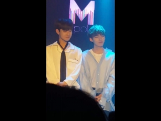 180616 yonggeun & jinyoung @ 'the stages for fans'