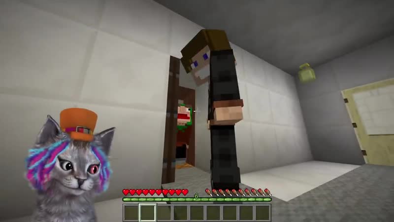 [shadowpriestok евгений чернявский] непослушный котёнок сбежал от девушки! майнкрафт жизнь кота