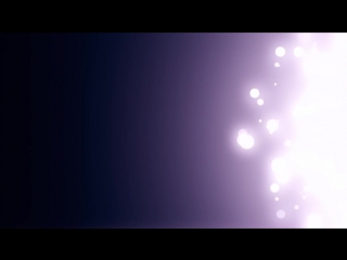 Bokeh particles with flare right hd