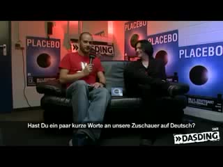 Interview mit brian molko von placebo part 1