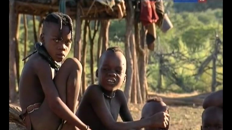 Магия приключений африка намибия химба [священный огонь химба]