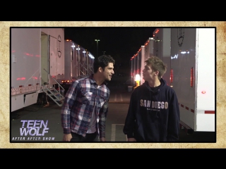 Dylan sprayberry and tyler posey battle (mtv after show)