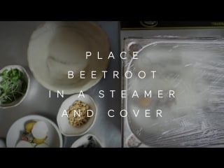 Ms food venison tartare with clementine hay smoked beetroot