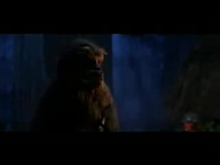 Star saga and victory celebration on the planet endor