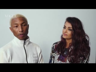 Vogue india 2018 aishwarya rai bachchan's and pharrell williams