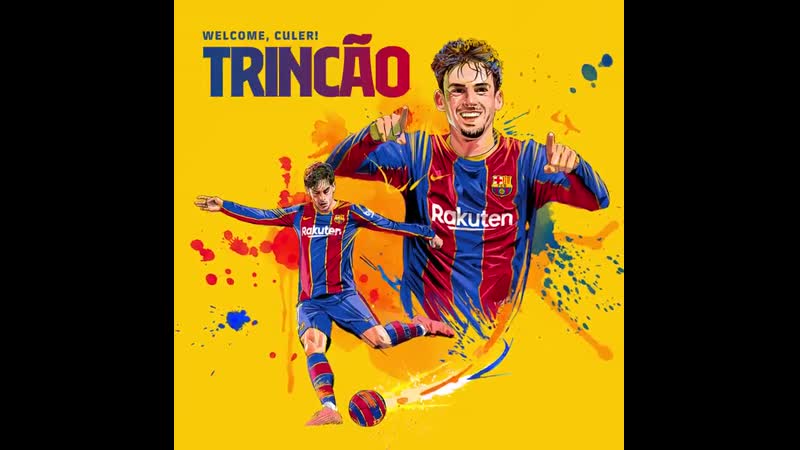 This wednesday, presentation of trincao as a new @fcbarcelona player watch live on barça tv