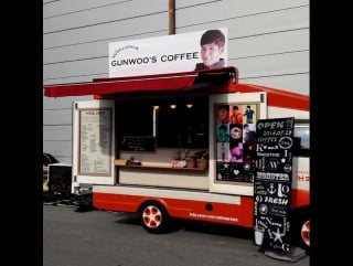 Actor parkkiwoong japan fancafe "no 9" drama "monster" coffee catering car support