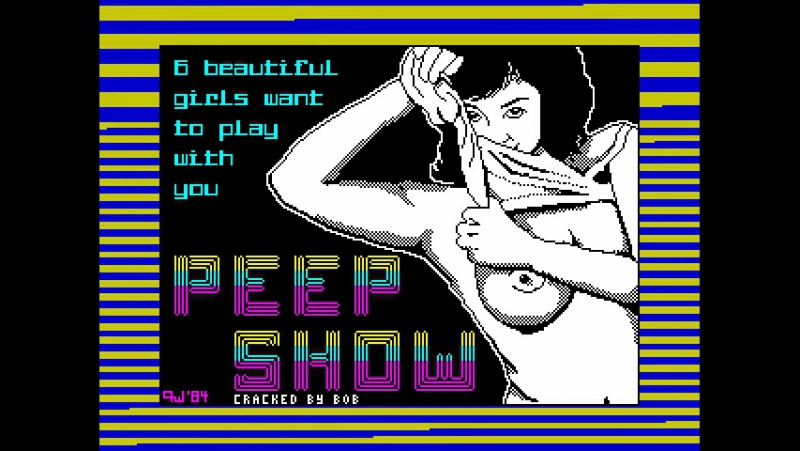 Загрузка игры для zx spectrum