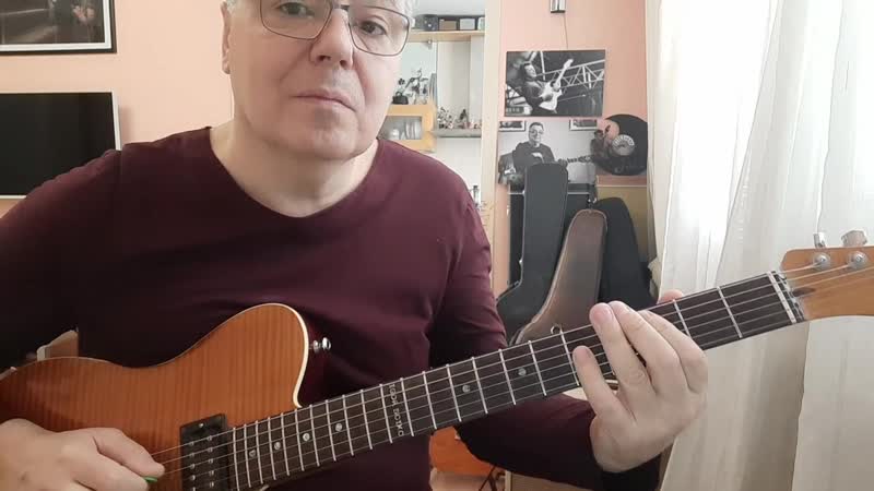 Из рубрики "гитарные разминки", мелодическая идея для g7 😜