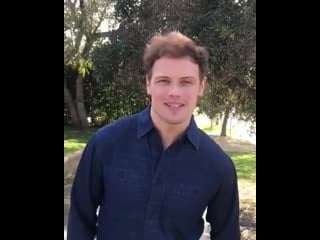 Daman magazine ig special message for our birthday from our cover star samheughan from o