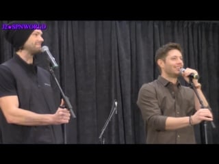 Jaxcon jared and jensen full gold 2017 supernatural (рус суб )