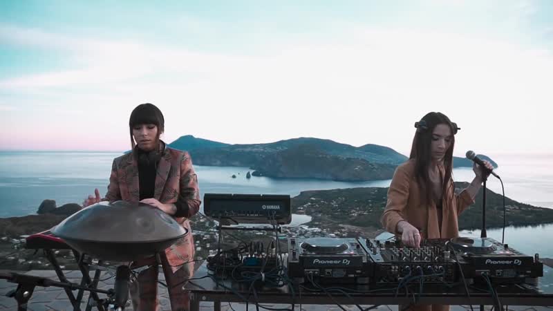 Giolì assia #diesislive @vulcano, aeolian islands [handpan set]