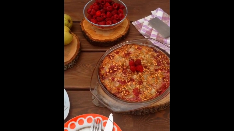 Запеченная овсянка