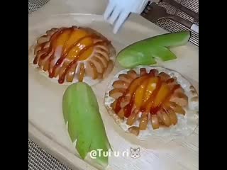 Усное и красивое блюдо