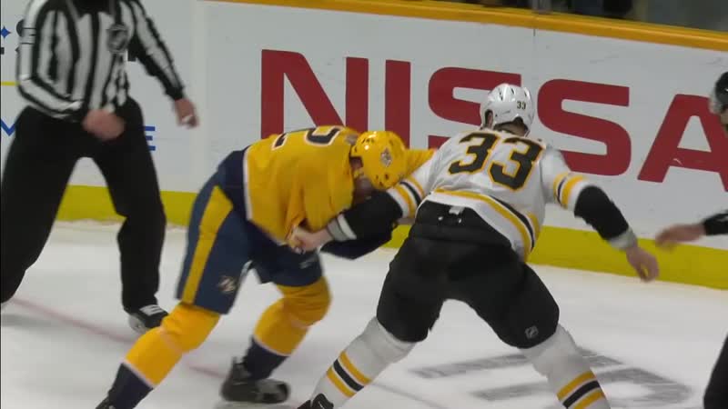 Zdeno chara stunned by huge right hand from yakov trenin during fight