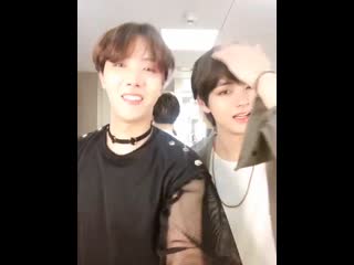 Поздравление тэхёна от хосока