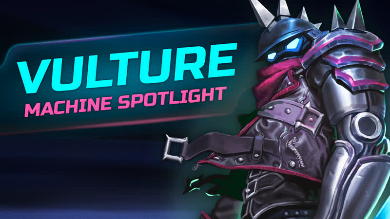Machine spotlight vulture