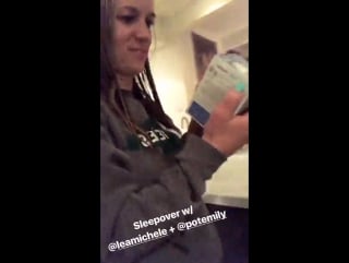 Lea with sarah and emily potempa via sarah’s instagram stories (february 28, 2017)