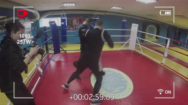 14tv школа бокса и кикбоксинга смещение с линии атаки