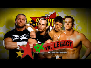 Triple h and shawn michaels vs cody rhodes and ted dibiase jr (d generation x vs the legacy) summerslam (2009)