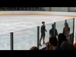 Deniss vasiljevs stéphane lambiel open practice in daugavpils art of sharpening