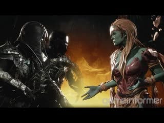 Watch a full mortal kombat 11 match between cetrion and noob