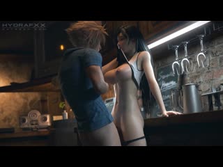 Awf tifa x cloud ff7