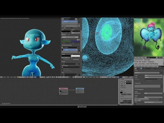 [yansculpts] how to create a character in blender part 4/8 cycles materials tutorial