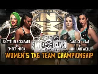 Shotzi blackheart and ember moon vs indi hartwell and candice lerae