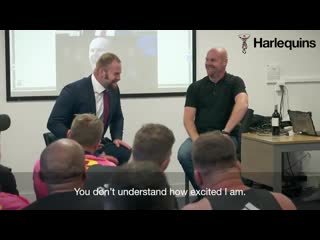 What happened when james chisholm met manager sean dyche?
