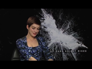 Anne hathaway interview the dark knight rises