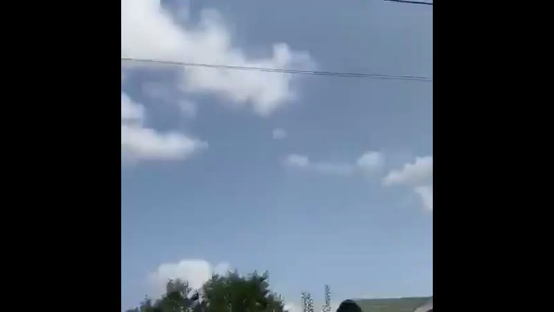 Истребители, предположительно, миг 29 неизвестной государственной принадлежности замечены в окрестностях еревана #армения