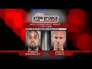 Tyron woodley vs zach light