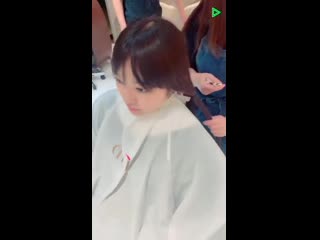 Shiritsu ebisu chuugaku kashiwagi hinata hair nation linelive 28/08/2019