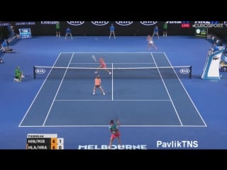 Martina hingis sania mirza vs andrea hlavackova lucie hradecka australian open 2016