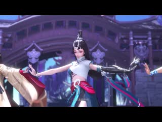 New swordsman mobile game (笑傲江湖新马版 ) 无价之姐 ( dance )