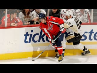 Alex ovechkin knees sergei gonchar and injures him in game 4 (2009)