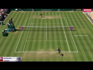 Caroline wozniacki vs angelique kerber eastbourne 2018 highlights